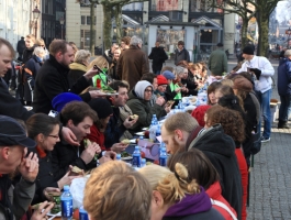   Partijoverstijgende stemactie 'Vote with your fork'  groot succes  