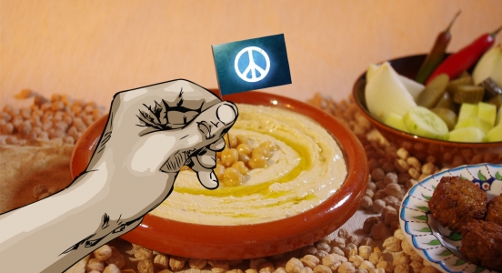 Make Hummus Not War <b> NL première </b>